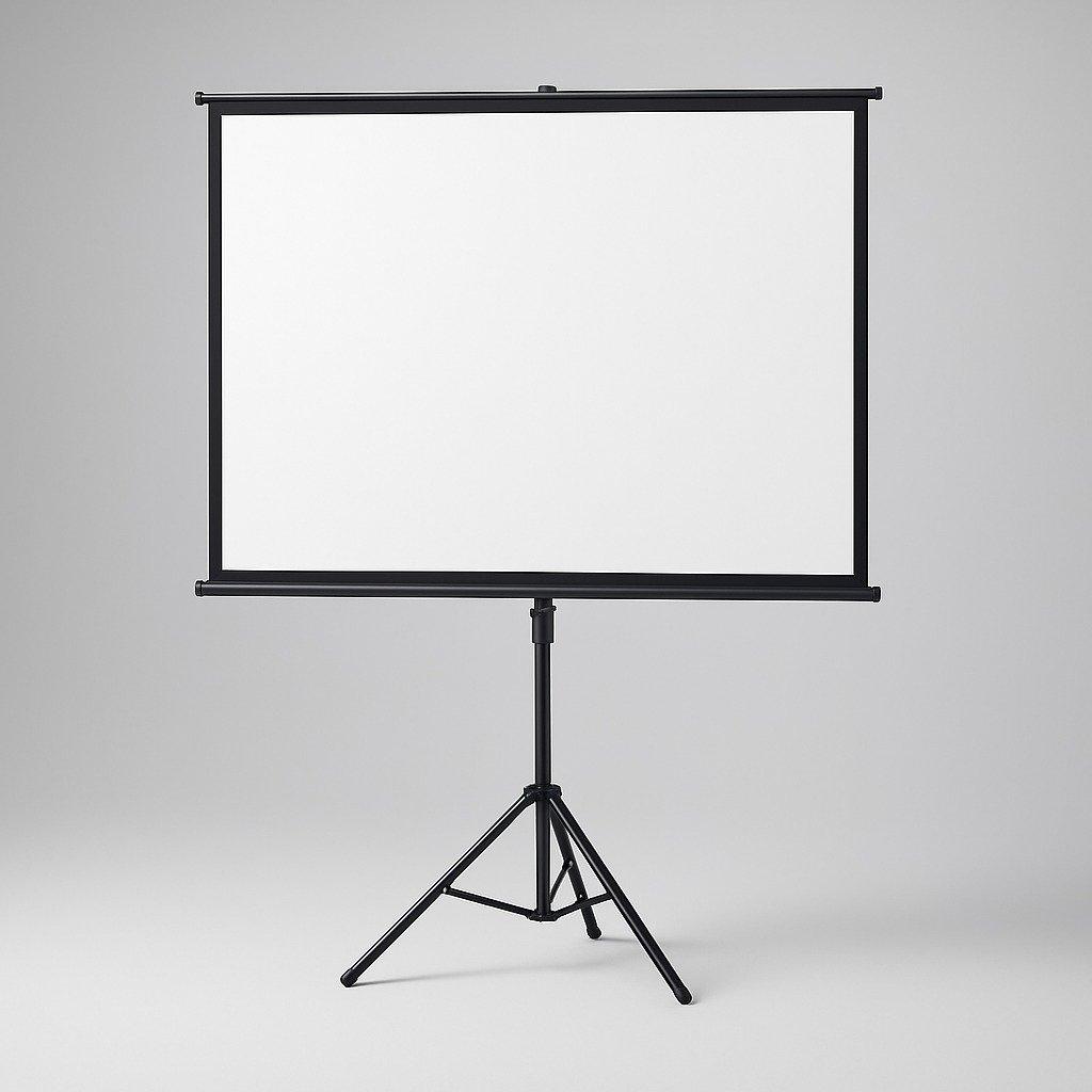 Tripod Projection Screen — full unbranded equipment configuration
