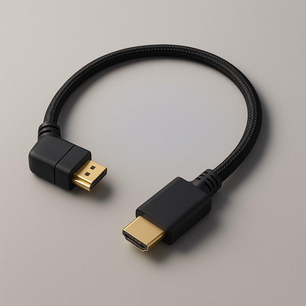Right-Angle HDMI Cable — full unbranded equipment configuration