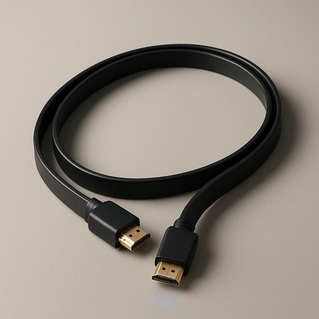 Flat Profile HDMI Cable — full unbranded equipment configuration